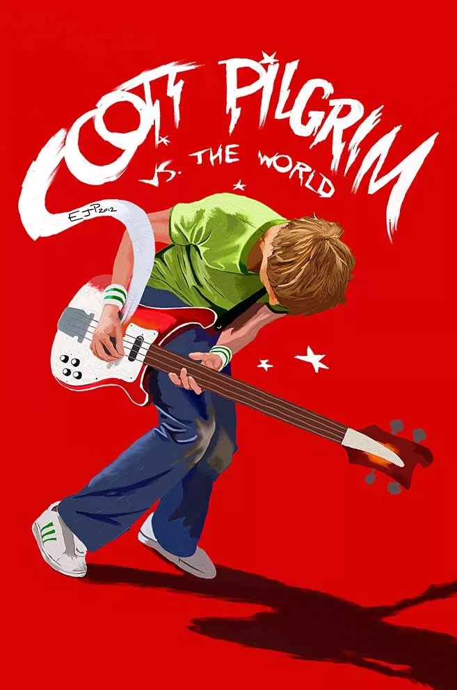 Scott Pilgrim Vs The World poster