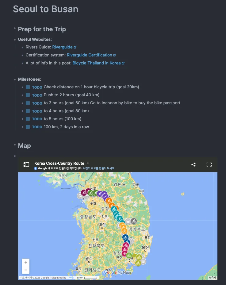 Seoul to Busan Prep